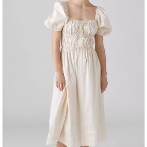 En Saison Cream Maxi Dress